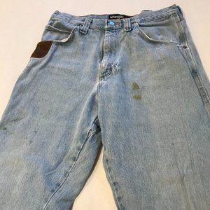 Riggs By Wrangler Workwear 34x30 Relaxed Fit Carpenter Jeans